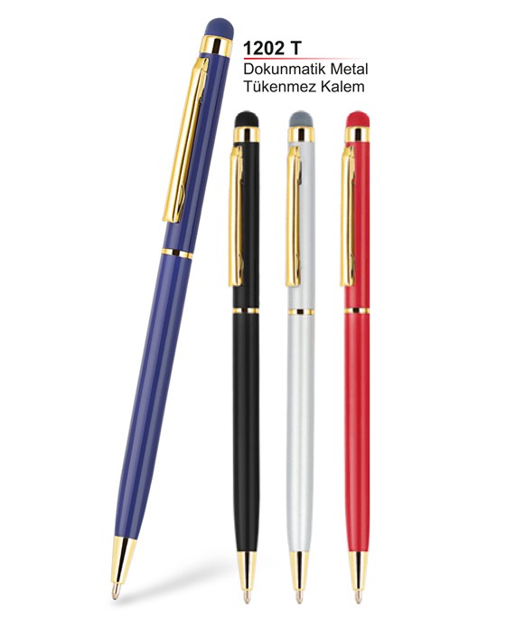 Unijoy 1202 T Dokunmatik Metal Tükenmez Kalem
