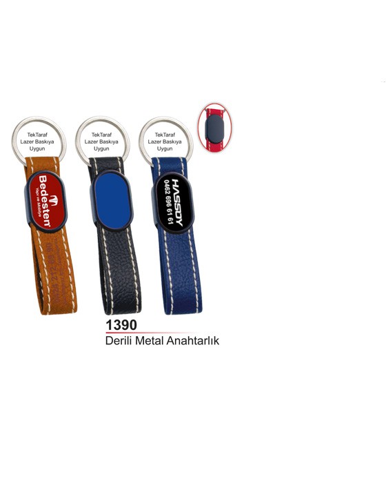 Unijoy 1390 Derili Metal Anahtarlık
