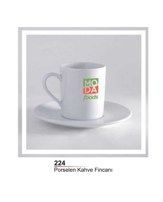 Unijoy 224 Porselen Kahve Fincanı