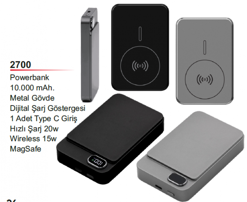 Unijoy 2700 MagSafe Powerbank