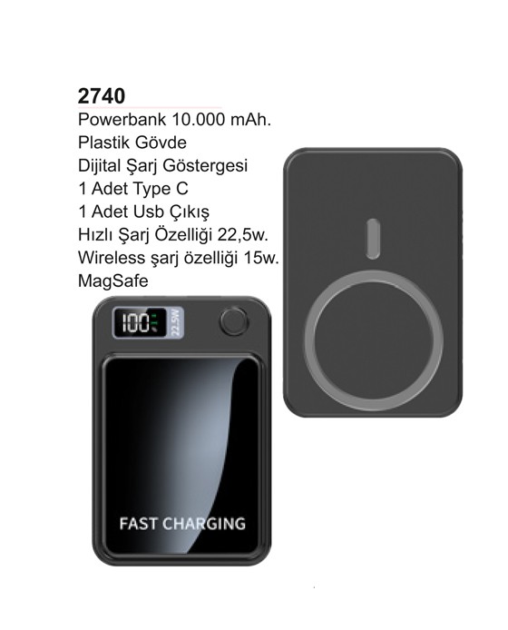 Unijoy 2740 MagSafe Powerbank