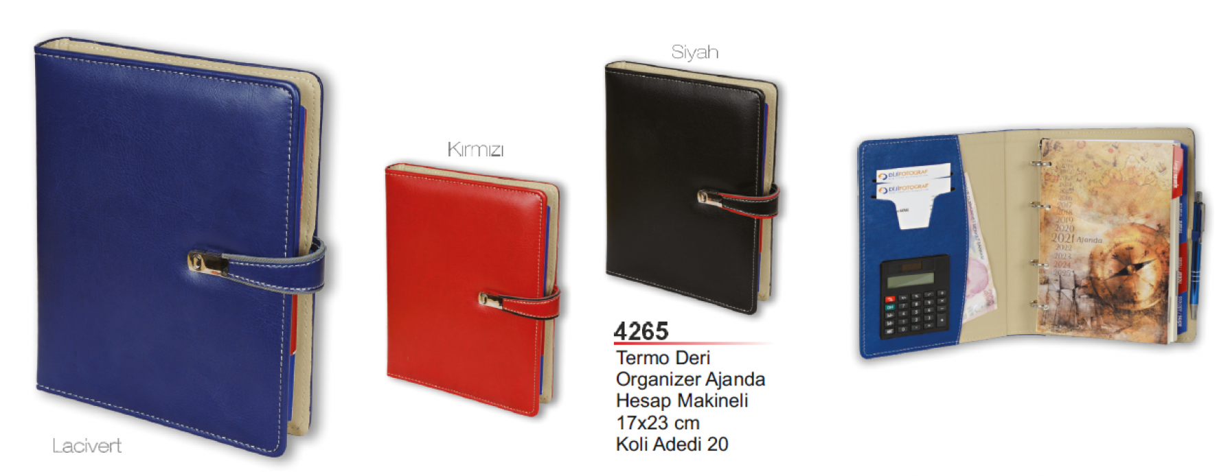 Unijoy 4265 Termo Deri Organizer Ajanda