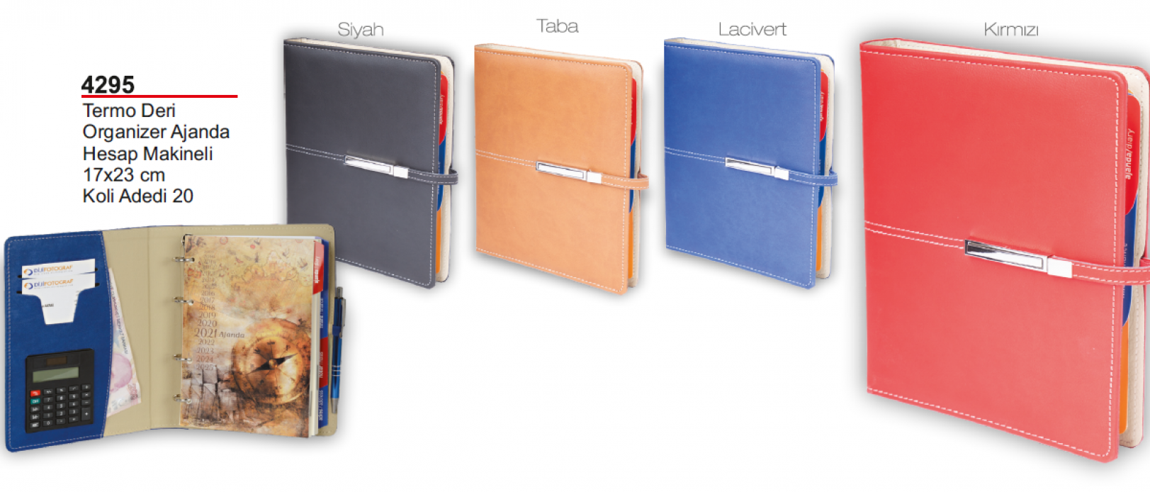 Unijoy 4295 Termo Deri Organizer Ajanda