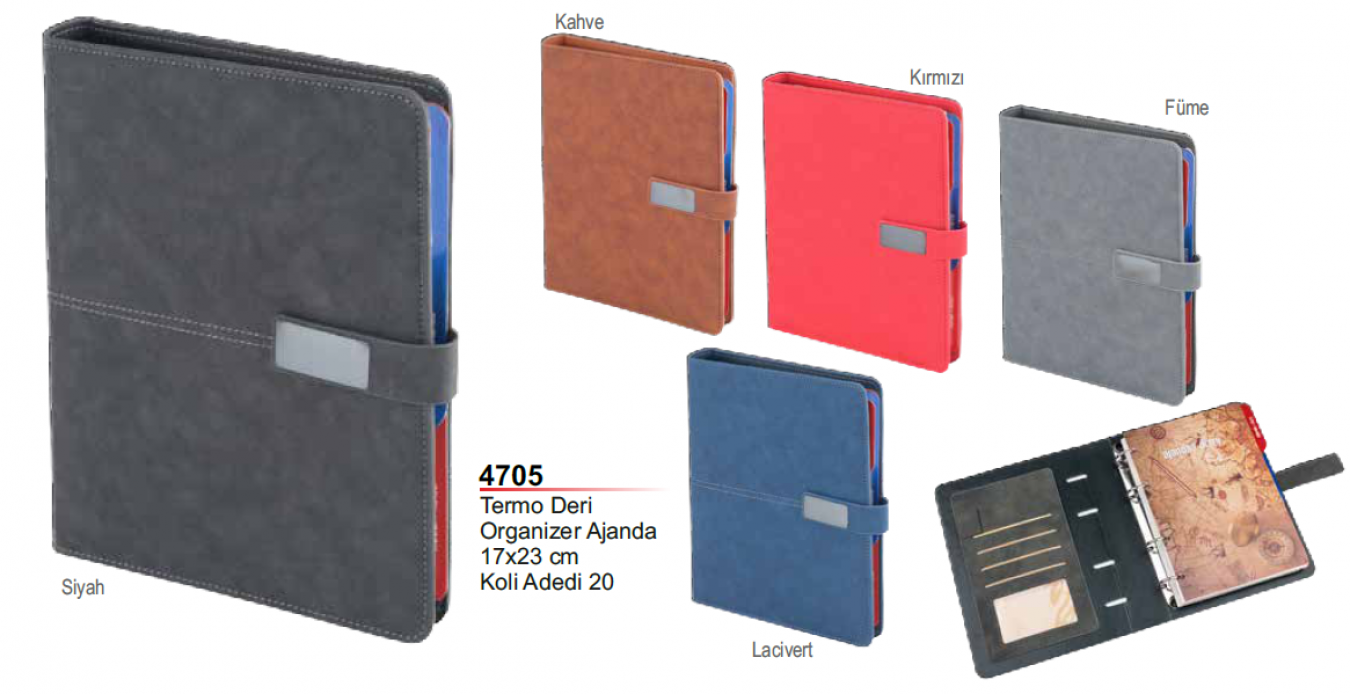 Unijoy 4705 Termo Deri Organizer Ajanda