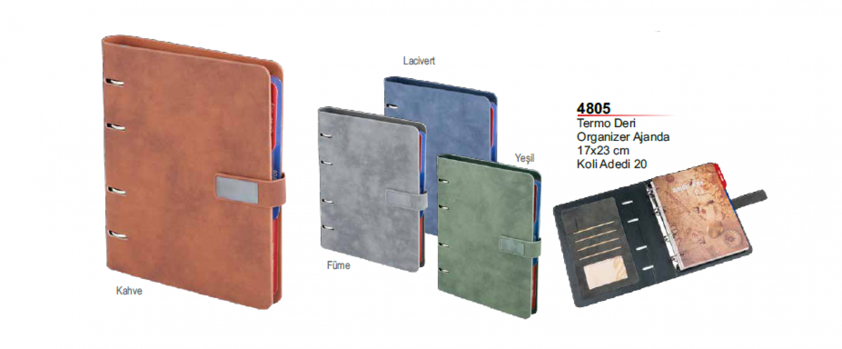 Unijoy 4805 Termo Deri Organizer Ajanda