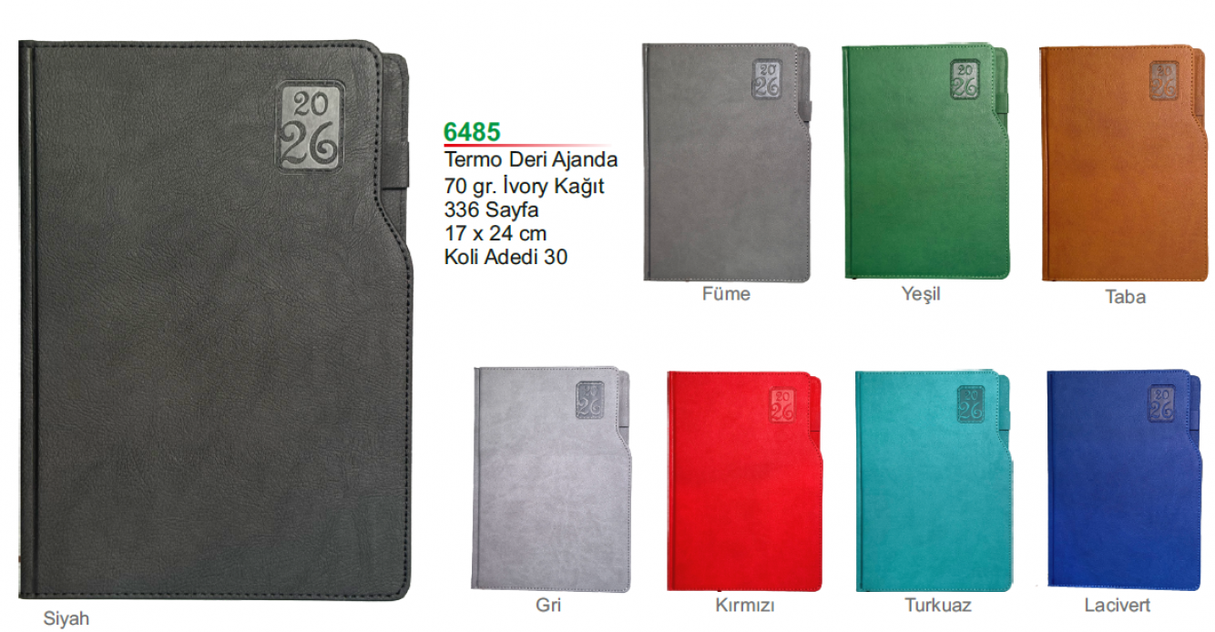 Unijoy 6485 Termo Deri Ajanda