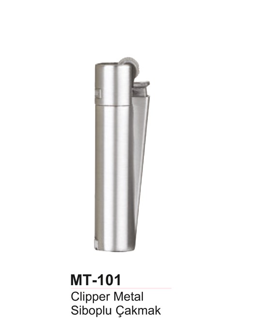 Unijoy MT-101 Clipper Metal Siboplu Çakmak